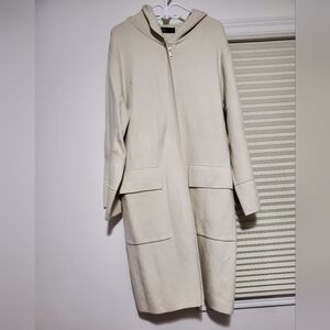 Zara hooded knit sweater